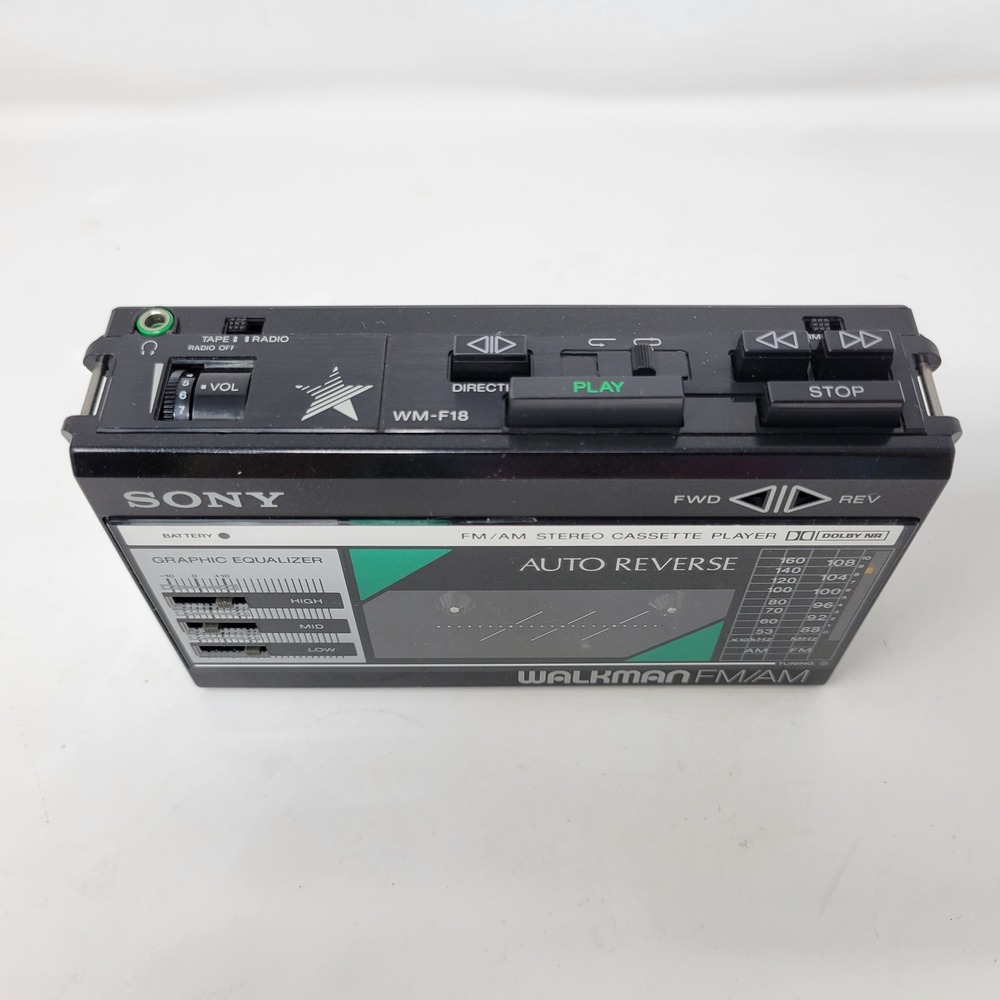 Sony WM-F18 28 Walkman AM/FM Stereo Cassette Player TESTED WORKS READ - Picture 3 of 16